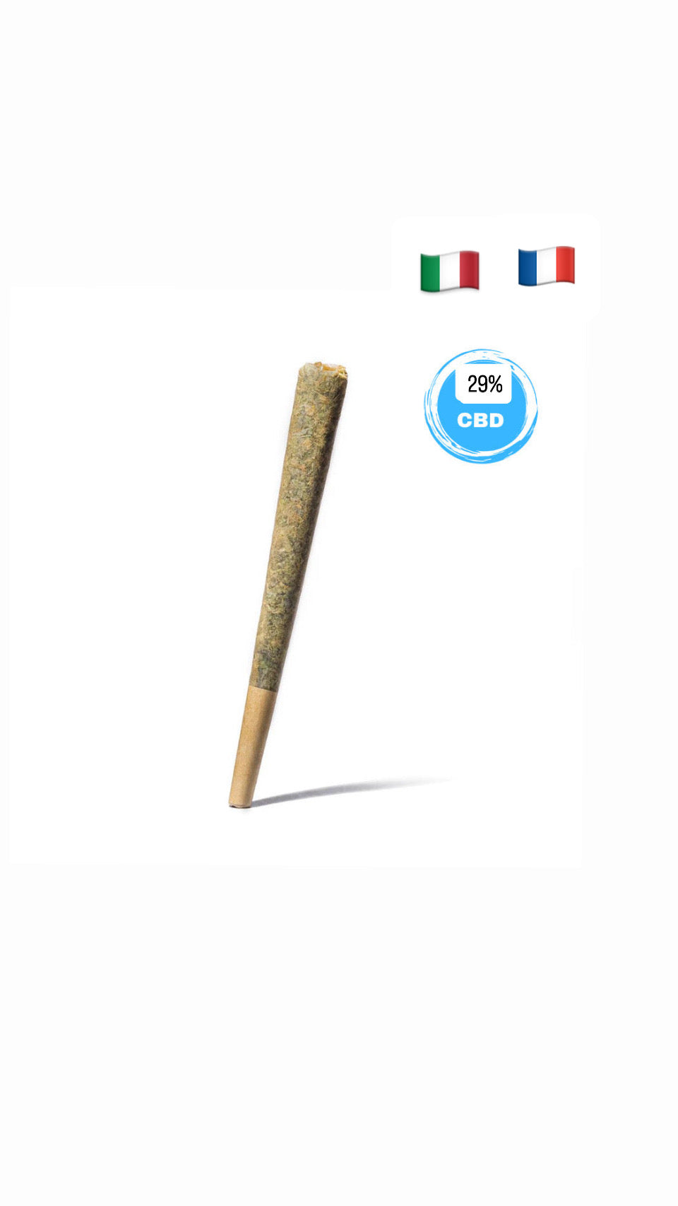 Exclusive CBD Pre-Roll Aladin purple kush/ketama hash-29%CBD-PREMIUM HempStash